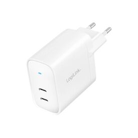LogiLink - Power adapter - GaN technology - 40 Watt - 3  | PA0282
