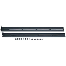 Aixcase AIX-19K1UMR-B - Rack keyboard drawer rail kit - black - 1