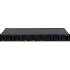 Inter-Tech SD-1688 / Switched / Steel / Black / 8 AC o | 88887381