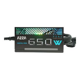 AZZA - Power supply (internal) - ATX12V / EPS12V | PSAZ 650W-ARGB