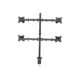 Lindy Quad Display Bracket w/ Pole & Desk Clamp - Mountin | 40659