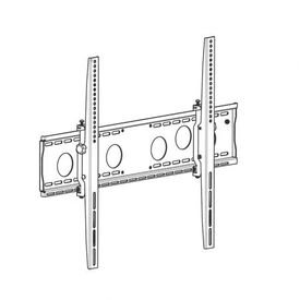 HAGOR WH 85 T-HD - Bracket - for flat panel - black - scre | 1793