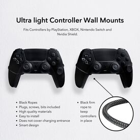 Floating Grip FG-PSCO-151B / PlayStation 5 / Wall mount / Black /