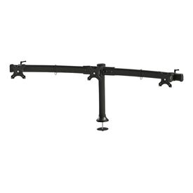 Neomounts FPMA-D700DD3 - Stand - for 3 LCD displays - black - scr