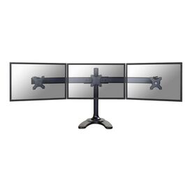 Neomounts FPMA-D700DD3 - Stand - for 3 LCD displays - black - scr