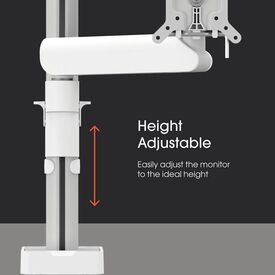Vogel's MOMO 2237 Monitor Arm Motion for 2 monitors (white)