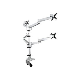 StarTech.com Desk Mount Quad Monitor Arm, Premium Art | ARMQUADPS