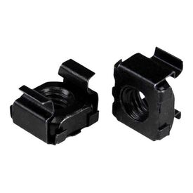 StarTech.com M5 Cage Nuts 100 Pack, Black M5 CABCAGENUT2B
