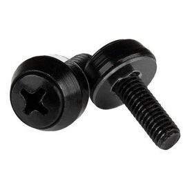 StarTech.com M5 x 12mm Screws 50 Pack, Black M5 CABSCREWSB