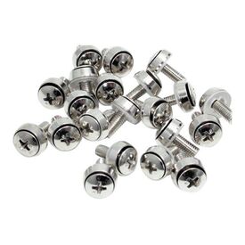 StarTech.com M6 x 12mm Screws 100 Pack M6 Mounting CABSCREWSM62