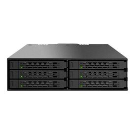 Cremax ICY Dock MB996SP-6SB - Storage drive cage - 2.5" - matte b