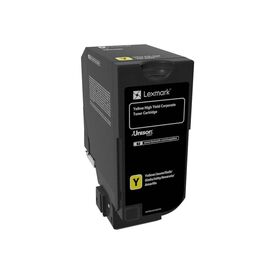 Lexmark High Yield yellow original toner cartridge 74C2HYE