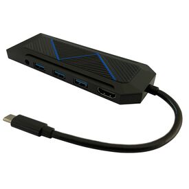 LC-Power LC-HUB-C-MULTI-6-RGB / USB 3.2 Gen 2 (3.1 Gen 2) Type-C