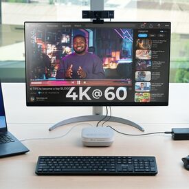 j5create USB-C 4K Speakerphone Dock / Wired / USB 3.2 | JCDS335-N
