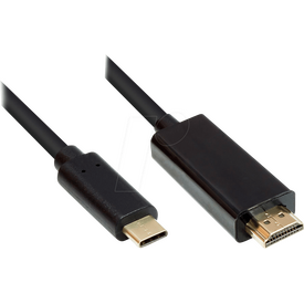 Good Connections GC-M0102 - 3 m - HDMI Type A (Standard) - USB Ty