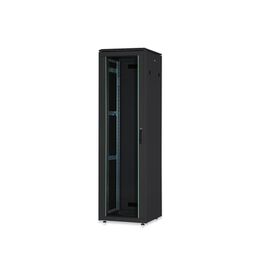 Digitus Unique DN-19 36U-6/6-B-1 - Rack - cabinet - black, RAL 90