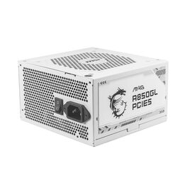 MSI MAG A850GL PCIE5 WHITE / 850 W / 100 - 240  | 306-7ZP8A24-CE0