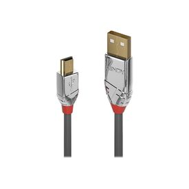 Lindy CROMO - USB cable - USB (M) to mini-USB Type B (M)  | 36630
