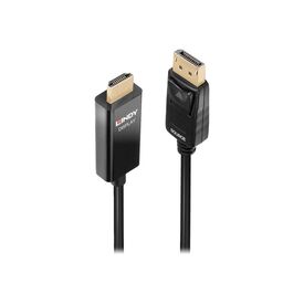 Lindy - Adapter cable - DisplayPort male latched to HDMI  | 40928