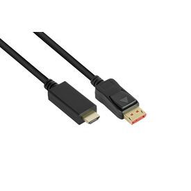 Good Connections DP14-HDMI - 2 m - DisplayPort - HDMI - Male - Ma