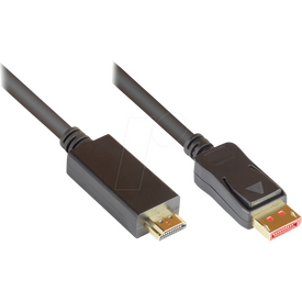 Good Connections DP14-HDMI - 2 m - DisplayPort - HDMI - Male - Ma