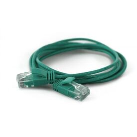 WANTEC 7324 - 0.2 m - Cat6a - U/UTP (UTP) - RJ-45 - RJ-45 - Cable