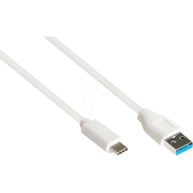 Good Connections 2831-AC005W - 0.5 m - USB A - USB C - USB 3.2 Ge