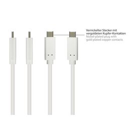 Good Connections 2831-AC010W - 1 m - USB A - USB C - USB 3.2 Gen