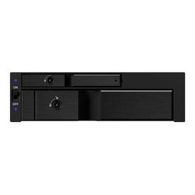 ICY BOX IB-173SSK - Storage mobile rack - 2.5", 3.5" - black