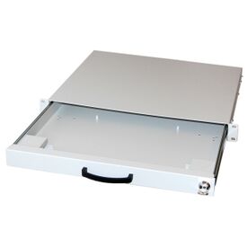 Aixcase AIX-19K1UKDETB-W - Keyboard - rack-mountable - PS/2, USB