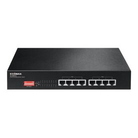 Edimax ES-1008P - V2 - switch - 8 x 10/100 (PoE+) - | ES-1008P V2