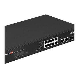 Edimax GS-5210PL - Switch - smart - 10 x 10/100/1000 + 2 x Gigabi