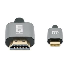 Manhattan USB-C to HDMI Cable, 4K@60Hz, 1m, Black, Male  | 153591