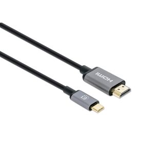 Manhattan USB-C to HDMI Cable, 4K@60Hz, 1m, Black, Male  | 153591