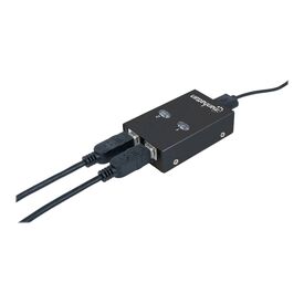 Manhattan USB-A Automatic Sharing Switch, 2x USB-B Ports | 162005