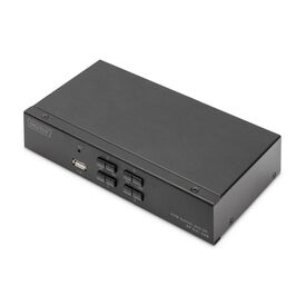 Digitus KVM Switch, 4x1 DP, DP Out,USB / USB / USB / D | DS-12891