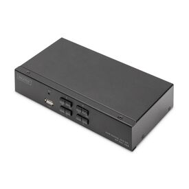 Digitus KVM Switch, 4x1 DP, DP Out,USB / USB / USB / D | DS-12891