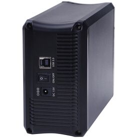 LogiLink UA0154A - Hard drive array - 2 bays (SATA-600) - USB 3.0