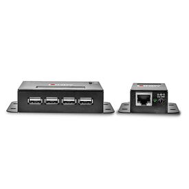 LINDY USB 2.0 4 Port CAT.5/6 Extender With Power Over CAT | 42681