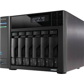 ASUS Lockerstor NAS AS6706T 6-Bay | 90-AS6706T00-ME30
