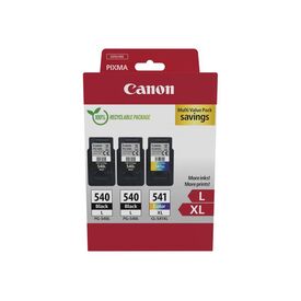 Canon 540L x2CL541XL Multipack 3pack High Yield 5224B017