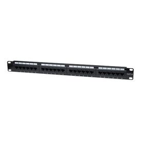 Intellinet Patch Panel, Cat6, UTP, 24-Port, 1U, Black -  | 520959