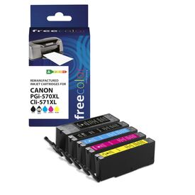 freecolor Patrone Canon PGI-570XL black+ CLI-571XL BK/ | K10519F7