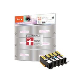 Peach - 5-pack - XL-Yield - black, yellow, cyan, mage | PI100-167