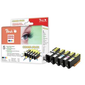 Peach - 5-pack - XL-Yield - black, yellow, cyan, mage | PI100-167