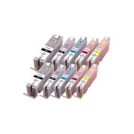 Peach C570XL/C571XL - 10-pack - XL-Yield - black, yel | PI100-311