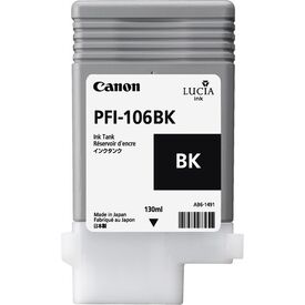 Canon PFI-106 BK - 130 ml - black - original - ink tan | 6621B001