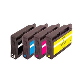 Peach Combi-Pack H932/H933 - 4-pack - black, yellow,  | PI300-708
