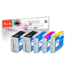 Peach Multi Pack Plus - 5-pack - XL - black, yellow,  | PI200-631