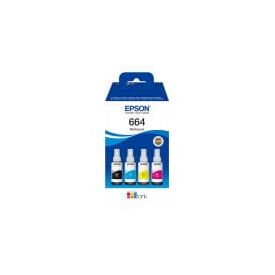 Epson EcoTank 664 - 4-pack - black, yellow, cyan, ma | C13T664640